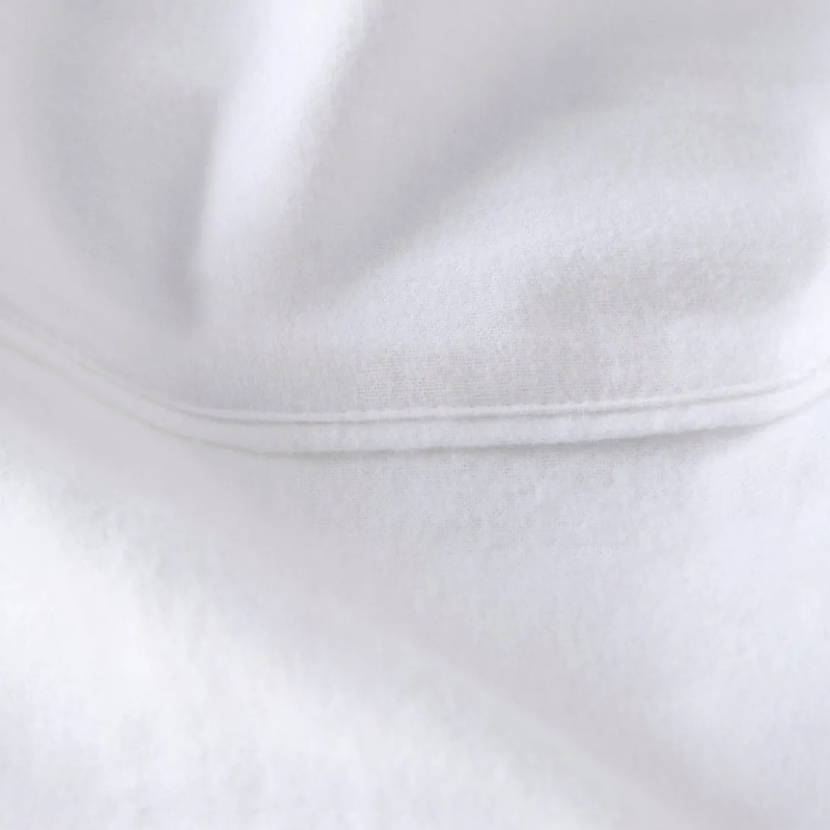 White Cotton Flannelette Sheet Set