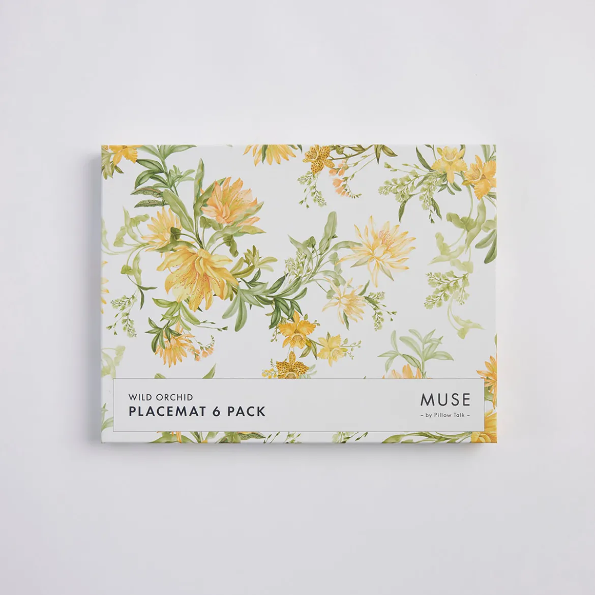 Wild Orchid Cork Placemat Set of 6