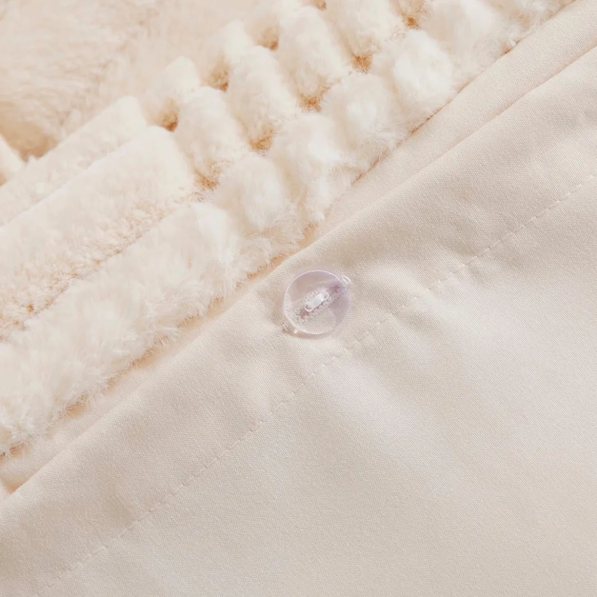 Winston Faux Fur Quilt Cover Set