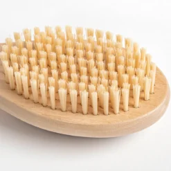 Wooden Bath Brush and Pumice Stone