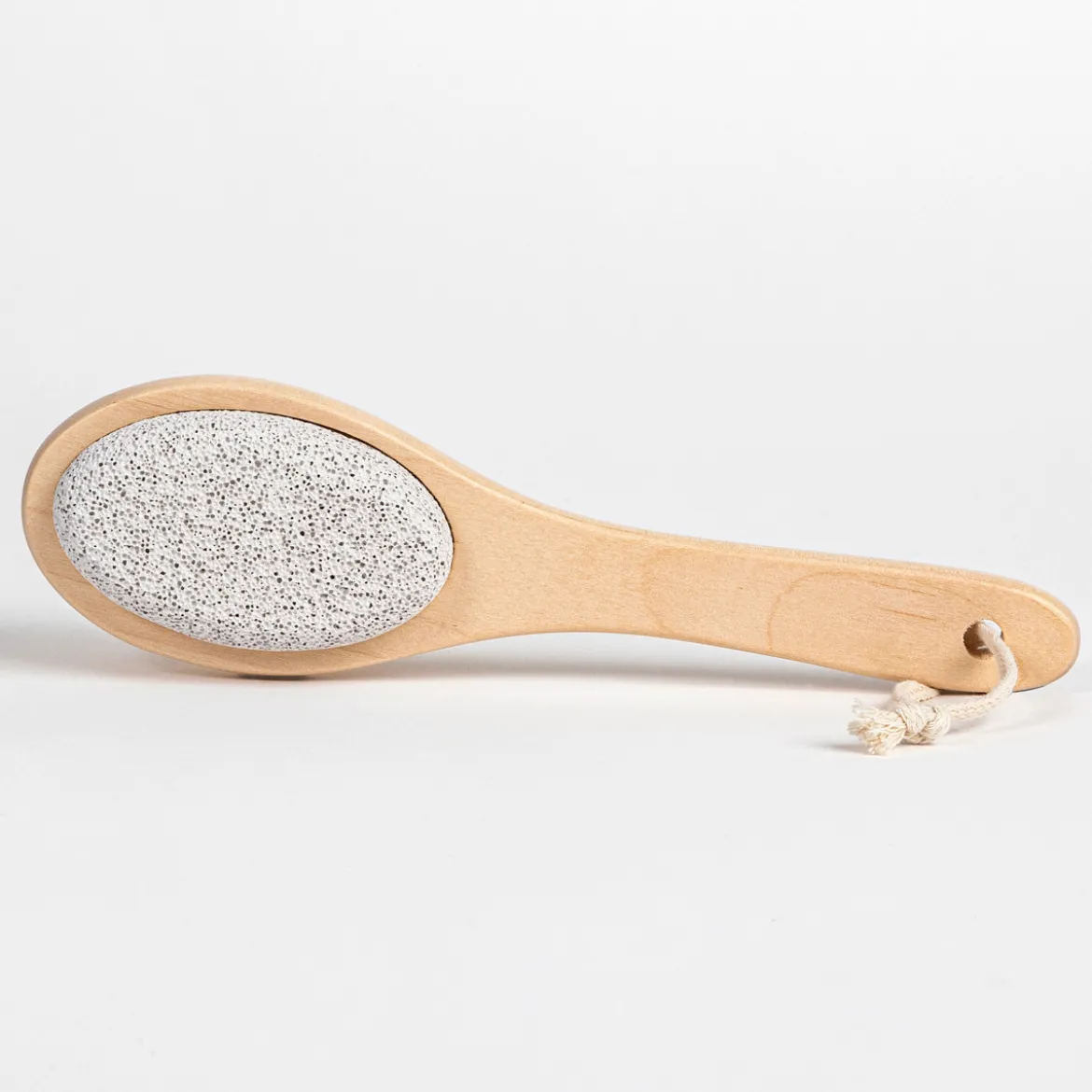 Wooden Bath Brush and Pumice Stone