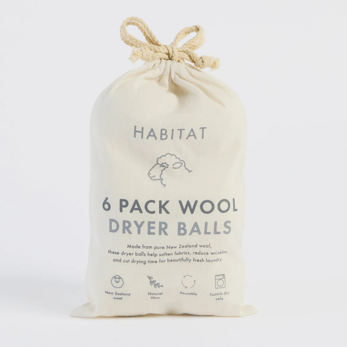 Wool Dryer Ball 6 Pack
