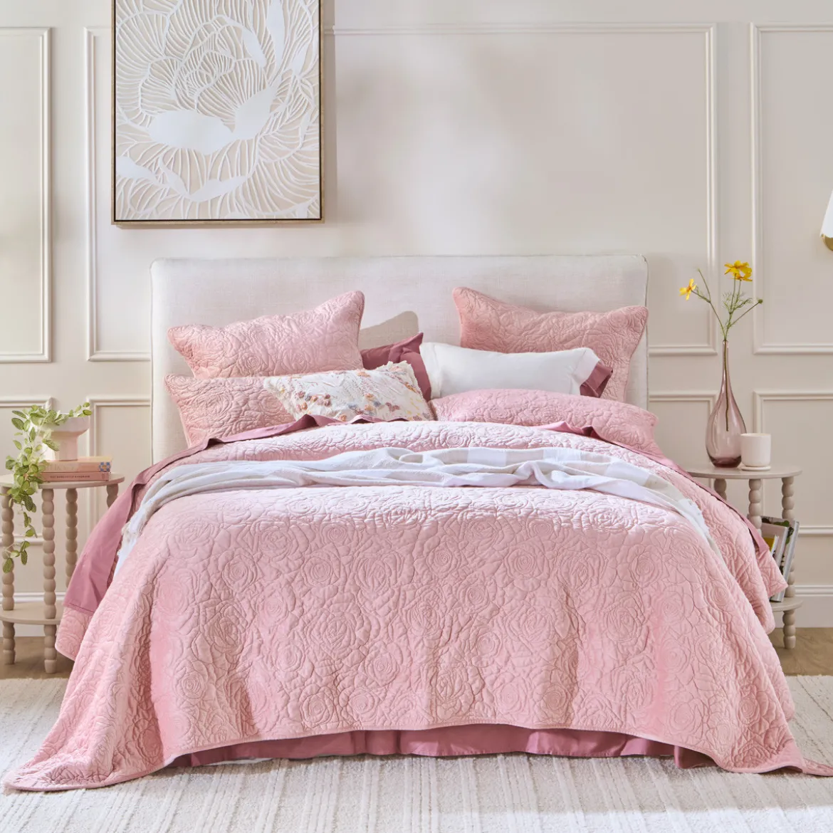 Zella Rose Coverlet Set