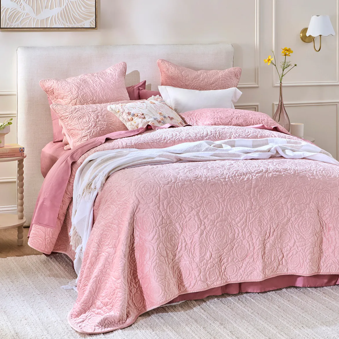 Zella Rose Coverlet Set