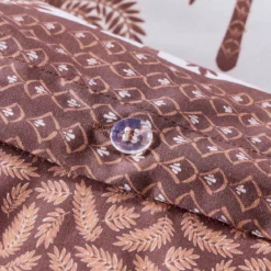 Zuri Palm Reversible Quilt Cover Set